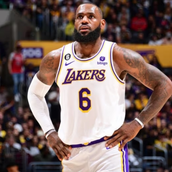 New Nike Los Angeles Lakers Lebron James Jersey Multiple Sizes - Picture 2 of 3